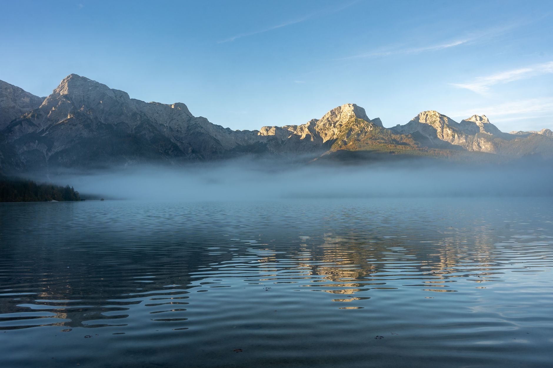 High altitude mountain peaks in South Tyrol